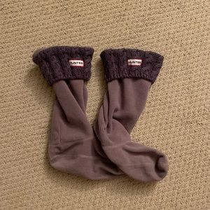 Hunter wellies - gray